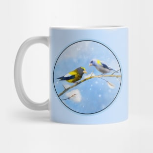 Evening Grosbeak Mug